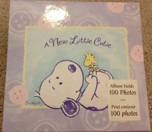 Rare! Hallmark Peanuts Little Baby Snoopy Photo Album - A New Little Cutie