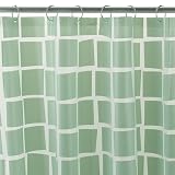 Real Squares Shower Curtain- Aqua