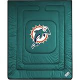 NFL Miami Dolphins Locker Room Comforter Twin