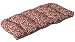 Outdoor Patio Furniture Wicker Loveseat Cushion - Sangria Damask