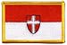 Écusson brodé Flag Patch Autriche Vienne - 8 x 6 cm