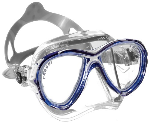 CRESSI Tauchmaske Eyes Evolution Crystal, blau, medium Preisvergleich