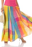 Long Rainbow Skirt