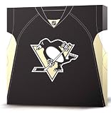 NHL Pittsburgh Penguins Dark Jersey Canvas Print (12 x 12)