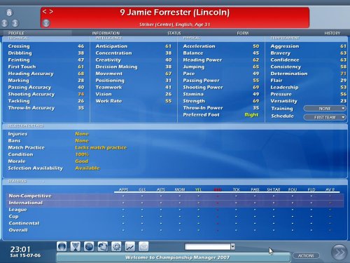 Championship Manager 2007 (PC CD)