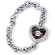 MLB Women's MLB-HEA-SF Heart Collection San Francisco Giants Watch