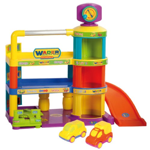 Wader 85100 - Baby Garage mit Autos Preisvergleich