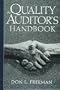 The Quality Auditor's Handbook