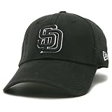 San Diego Padres Black Acquisition II Stretch Fit Cap
