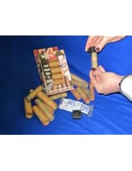 N. F. STRING & SON, INC. TWIST-N-CRIMP COIN WRAP SEALER and 40 Assorted Preformed Crimped End Coin Wrappers