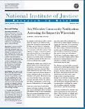 Sex Offender Community Notification: Assessing the Impact in Wisconsin