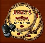 JERSEY'S Family Name Bar & Grill Coasters