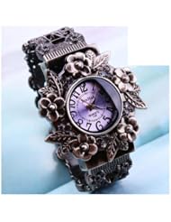 New Elegent Vintage Engraving fashion ladys womens bracelet watches wrist bangle watch WP@TLJ159530Z