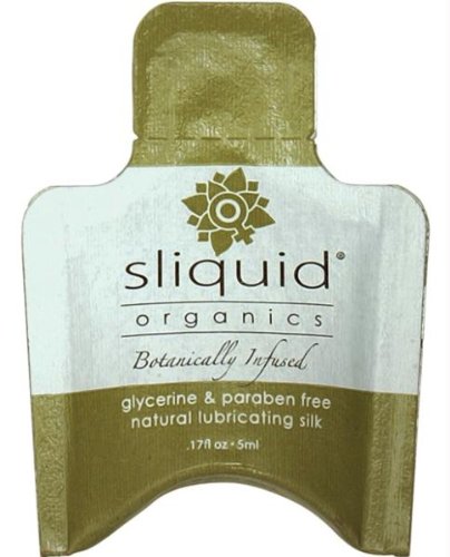 sex pillow Discount Sliquid organics silk lubricant - .17 oz pillow