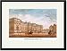 Black Framed/Matted Print 17x23, Trinity College, Dublin, 1793