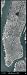 Manhattan, New York (NY) from space satellite map/print poster: 15"x41" glossy