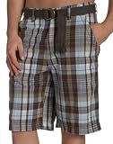 Unionbay Young Men's Yarn Dye Salvador Plaid Chino Short