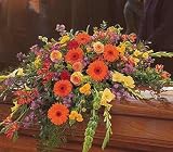 Teleflora's Summer Sentiments Casket Spray