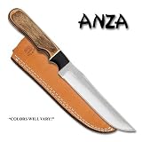 Anza Model 709 Skinner Knife w  Sheath by 