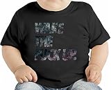 Wake The Fuck Up オーガニックベビーTシャツ 12 - 18 Months