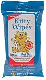 Petkins Kitty Wipes - 15 ct