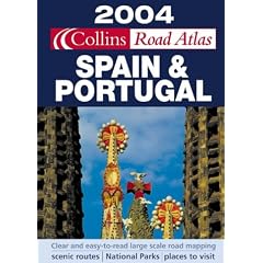 2004 Collins Road Atlas Spain and Portugal