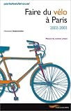 Faire du v�lo � Paris 2002-2003