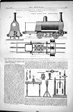 MID-RAIL 機関車 CANTA ガロの鉄道は 1870 の設計の可鍛性金属落ちました CANTA