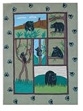 Bear Country Rectangle Rug - Medium