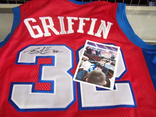 Blake Griffin Los Angeles Clippers Signed Autographed Basketball Jersey Coa & Tamper Proof Hologram Proof Photo