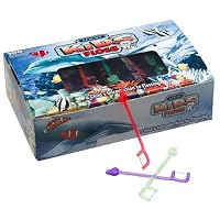 Locin Kid's Floss Individually Wrapped Children's Dental Flossers, 100-Count Boxes (Pack of 4)