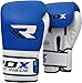 RDX Boxing Gloves for Training & Muay Thai - Cowhide Leather Mitts for Kickboxing, Fighting & Sparring - Great for Heavy Punch Bag, Double End Speed Ball, Grappling Dummy and Focus Pads Punching