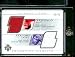 2004 Ultimate Collection Jeremy Shockey / Tony Gonzalez Dual Jerseys 30/99 New York Giants/Kansas City Chiefs Football Card - Mint Condition - Shipped In Protective Display Case