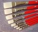Winsor Newton University Brush- Series 236 Flat (Long Handle) Size 6