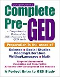 Review McGraw-Hill Companies  / Contemporary's Complete Pre-GED : A Comprehensive Review of the Skills Necessary for GED Study