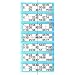 Bingo Ticket Singles 6 to View Blue 1 Pack - 6000 Tickets