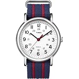 [タイメックス]TIMEX ウィークエンダー セントラルパーク ホワイト×ネイビー/レッド T2N747 ユニセックス 【正規輸入品】