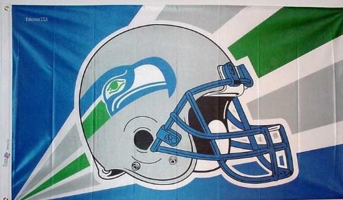 E30B SEATTLE SEAHAWKS 3'x5' Heavy Duty Flag