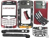 --original burgandy sprint full housing blackberry curve 8330 plus tool kit