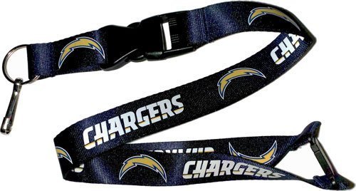 San Diego Chargers NFL Lanyard Keychain
