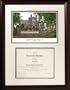 Marshall Thundering Herd Framed Scholar Diploma Frame with Lithograph