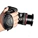 TOAZOE Leather Hand Grip Strap for Canon EOS T5i T4i T3i 60D 70D 5D Nikon D7200 D7000 D600 D800 D90 D5200 D3100 Sony Olympus SLR/DSLR Leather Wrist Strap