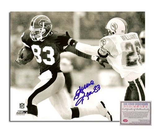Andre Reed Autographed/Hand Signed Buffalo Bills 8x10 Photograph Vs Dolphins