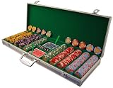 Aluminum Poker Chip Case (Holds 500 Casino Chips)