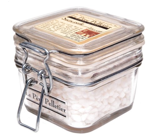 Le Pere Pelletier Sugar Pearls candy (sucre candi) in glass jar 6.4 oz by Le Pere Pelletier