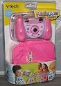 VTech Pink Kidizoom Digital Camera with BONUS Travel Bag for Girls