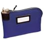 MMF Industries Seven-pin Security/Night Deposit Bag with 2 keys, Cotton Duck, 11 x 8-1/2 Inches, Navy Blue (2330881W08)