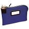 MMF Industries Products - MMF Industries - Seven-Pin Security/Night Deposit Bag, Two Keys,Cotton Duck, 11 x 8.5, Blue - Sold As 1 Each - Stores and protects coins, currency, checks and documents. - Built-in lock is keyed differently with no master key so it's ideal for night bank deposits. - Quality cloth fabric with double-stitched seams. - Includes framed I.D. window and address card. - Two keys included.