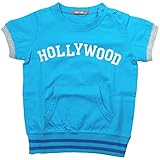 《H28年夏物》 nico hrat(ニコフラート) 製品洗い加工済み 天竺HOLLYWOOD半袖Tシャツ 90cm/SA NO.B-260141