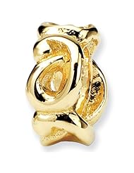 Reflection Beads 14kt Yellow Gold Scroll No. 2 Bali Bead